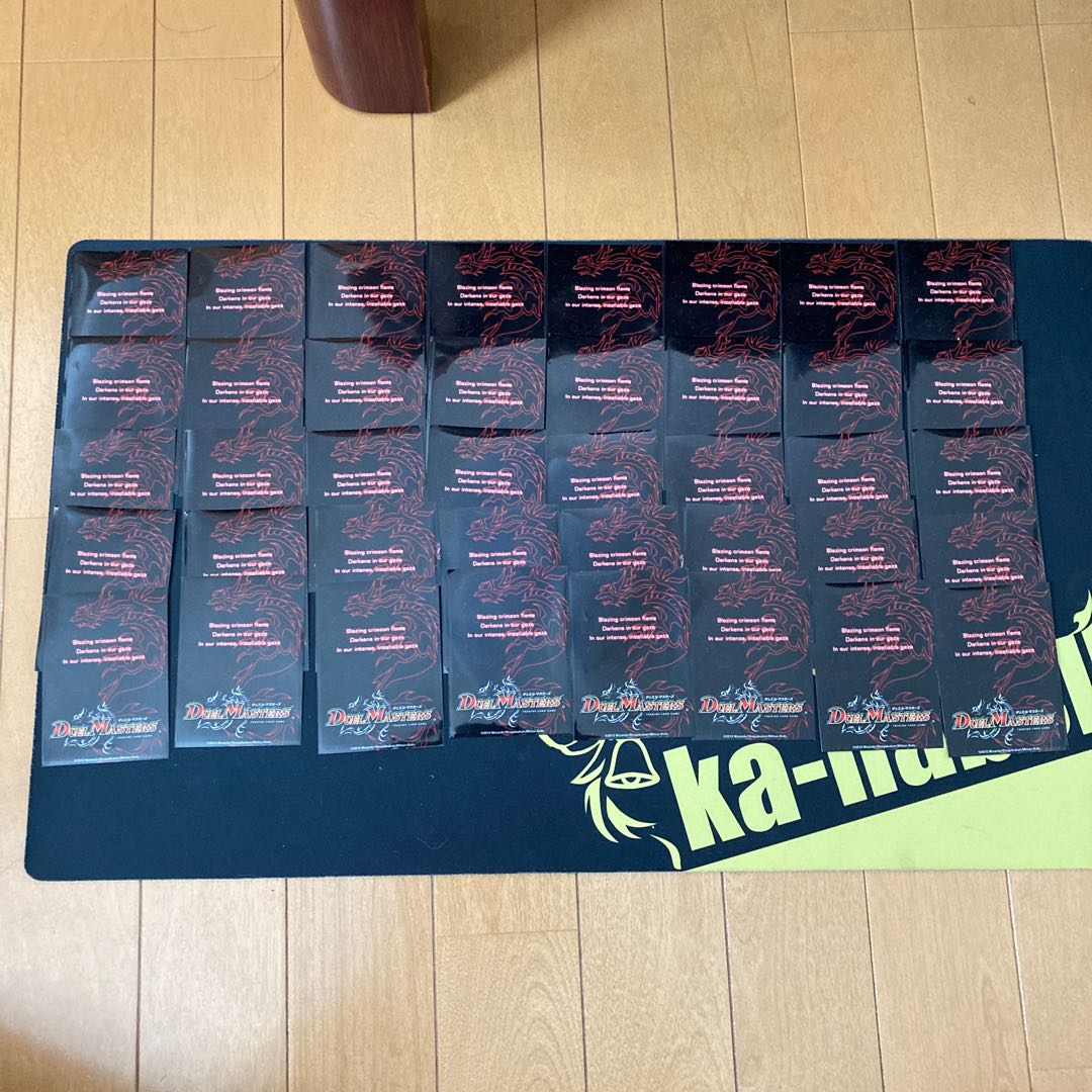 デュエマ 公式スリーブ DX鬼ドラゴンブラック2012 40枚