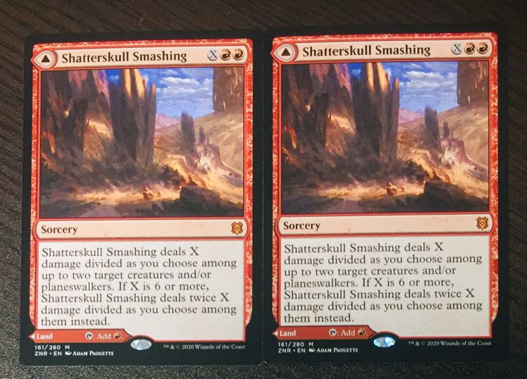 MTG 髑髏砕きの一撃 ZNR 英2枚