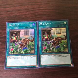 隣の芝刈り　2枚