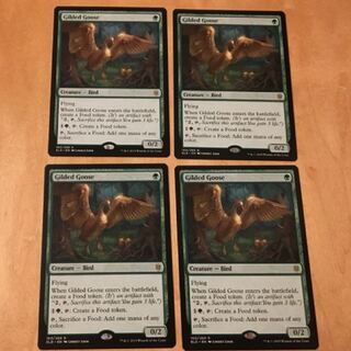 金のガチョウ 英4枚セット