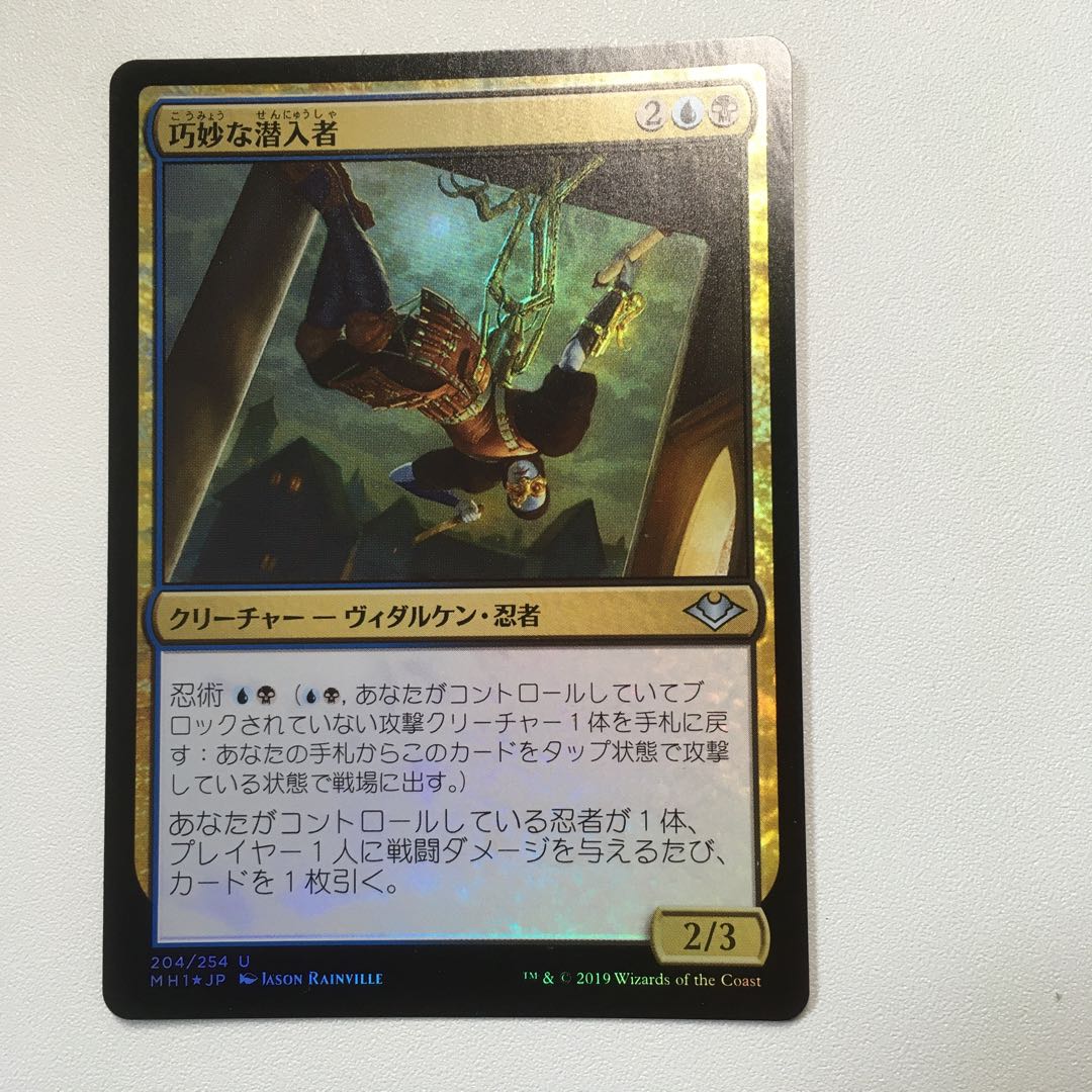 (foil)巧妙な潜入者