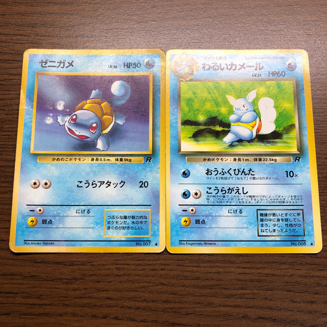 ゼニガメ、カメール