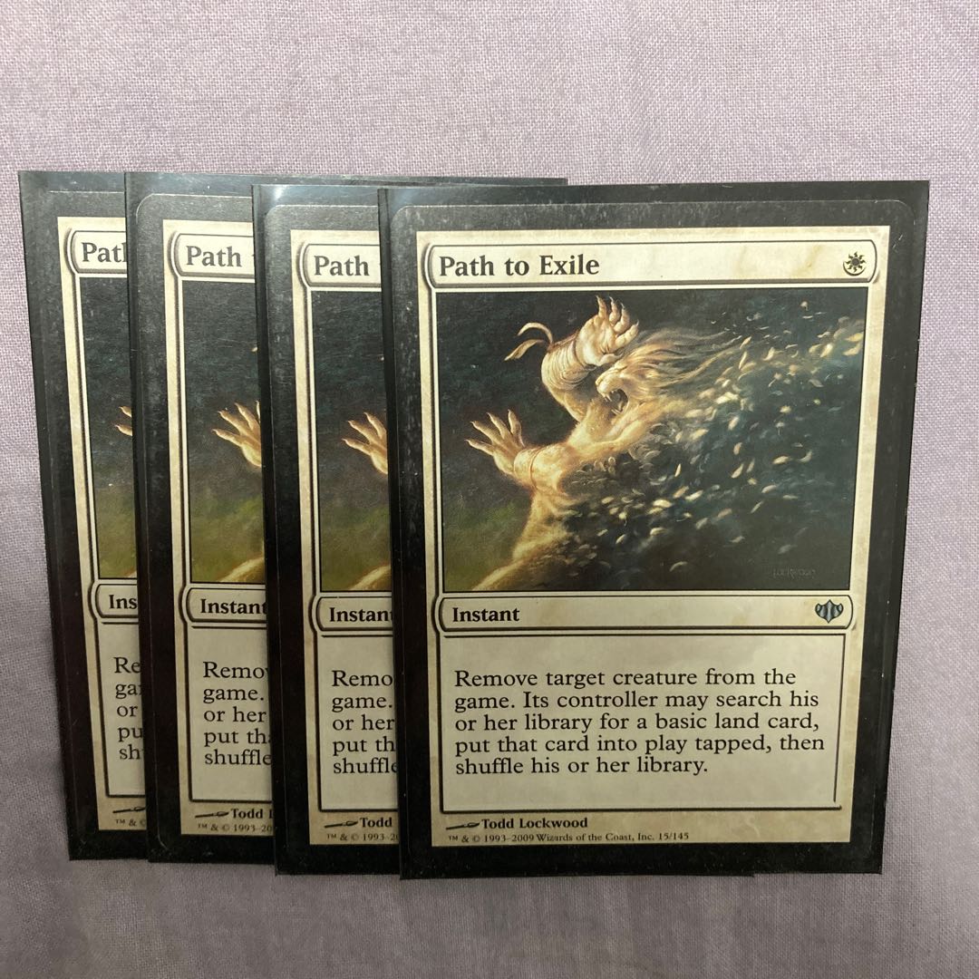 流刑への道 英 4枚セット CON