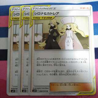 シロナ＆カトレア 3枚セット