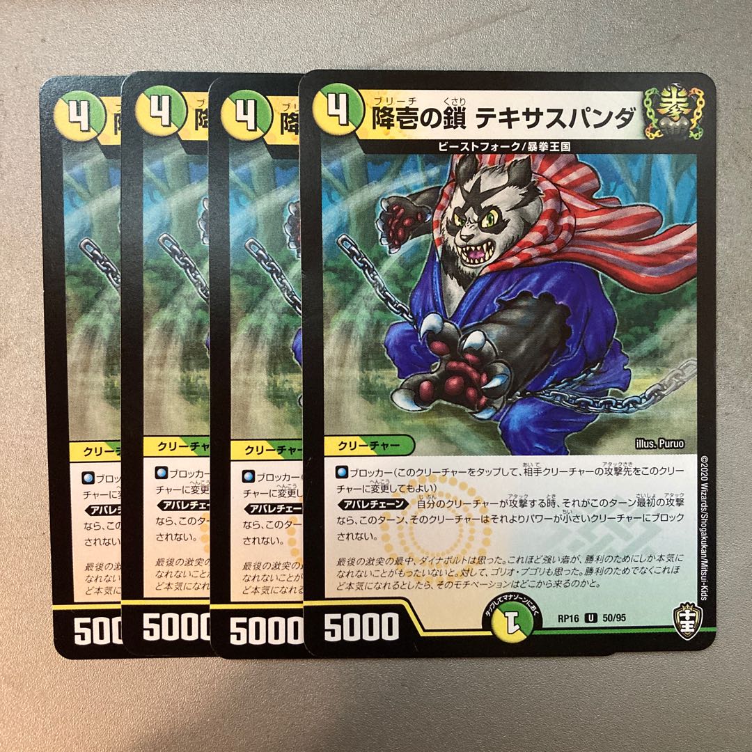 Chain of descent Texas Panda