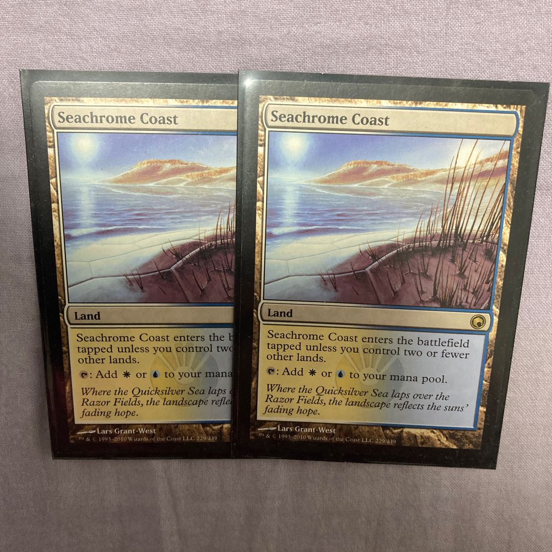 金属海の沿岸 英 2枚セット