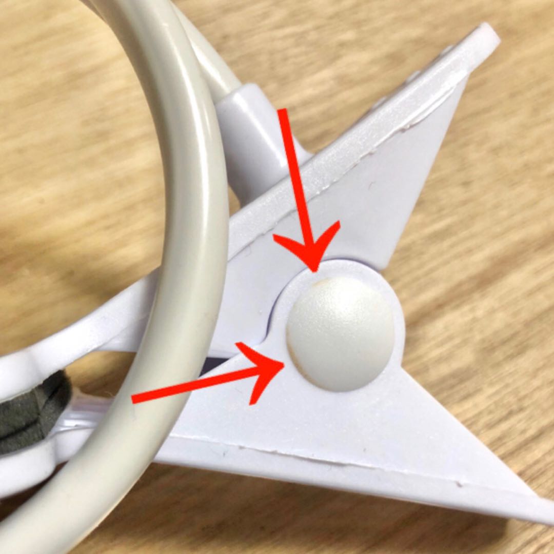 スマホ用 フレキシブルアーム スタンド ホワイト スマホホルダー 曲がるスタンド