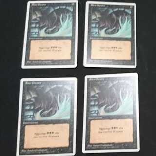 イタリア語３版 暗黒の儀式４枚セット