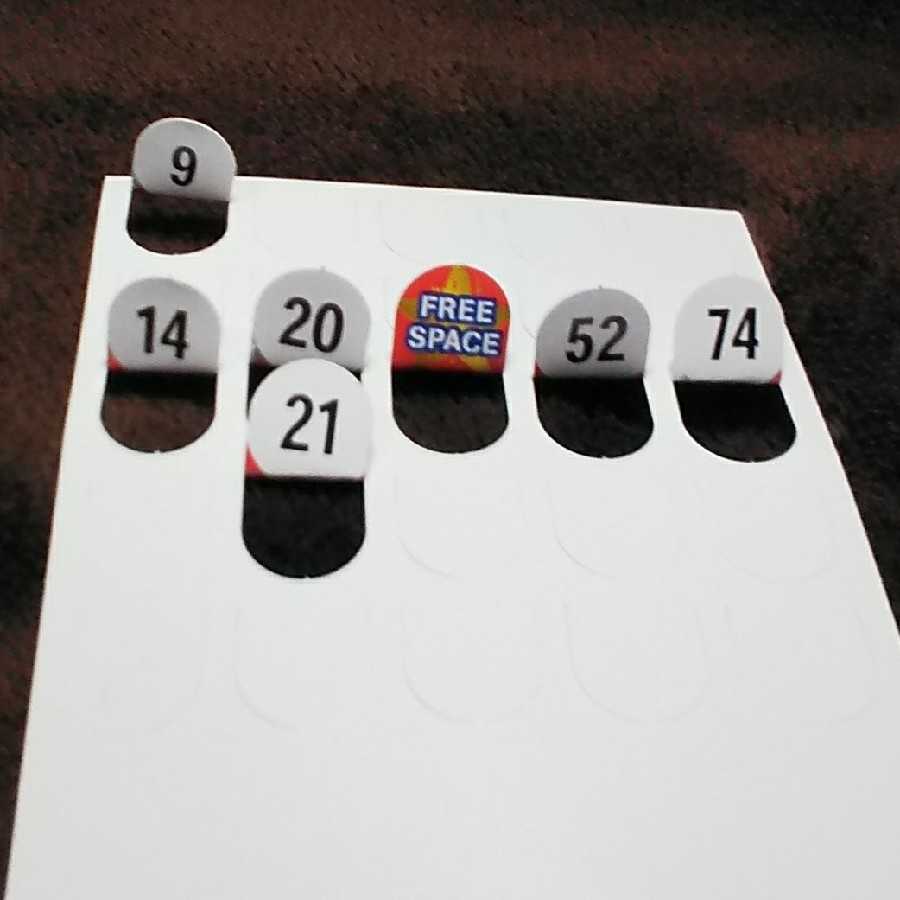 Dear DearnNa's, for bingo confirmation