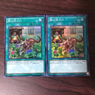 隣の芝刈り　2枚