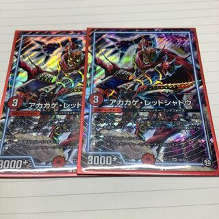 アカカゲ・レッドシャドウ2枚　プロフ必読