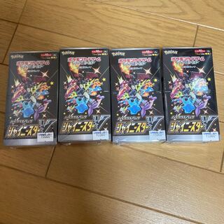 シャイニースターv 未開封BOX×4 1枚