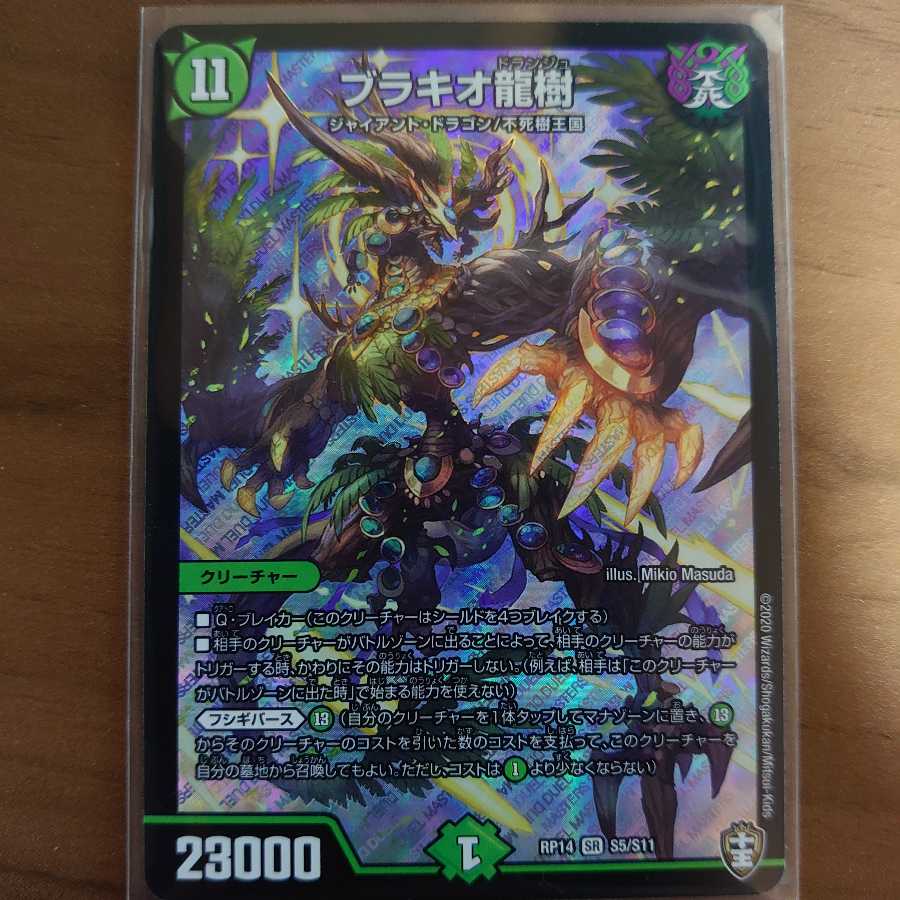 ブラキオ龍樹 1枚