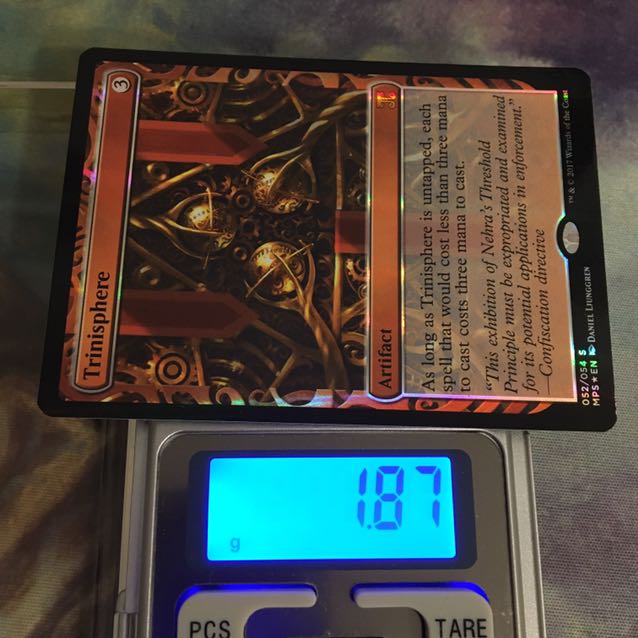 三なる宝球　マスターピース　英FOIL1枚　部分光沢