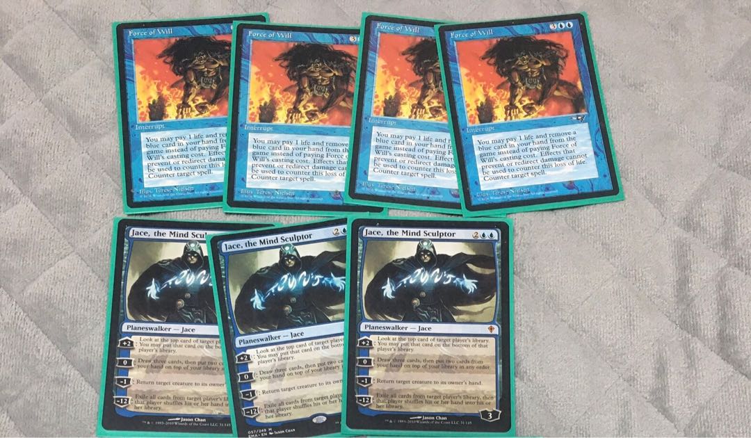 mtg まとめ売り　意志の力　精神を刻む者、ジェイスなど