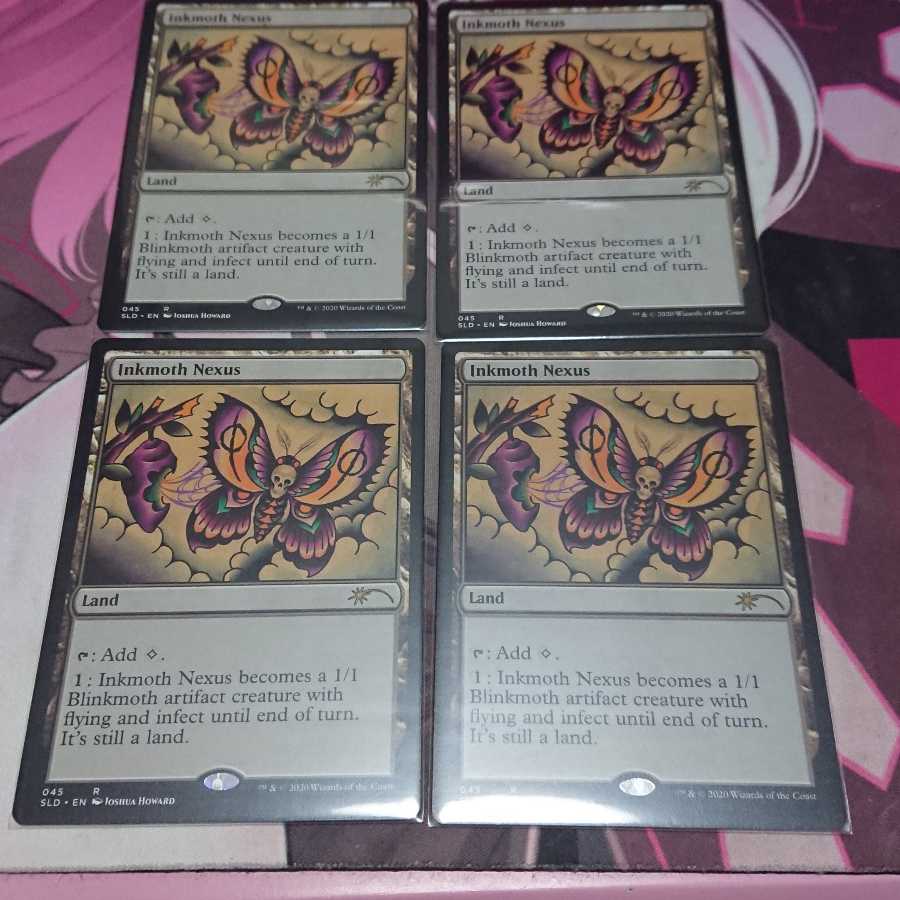 墨蛾の生息地 secret lair 4枚