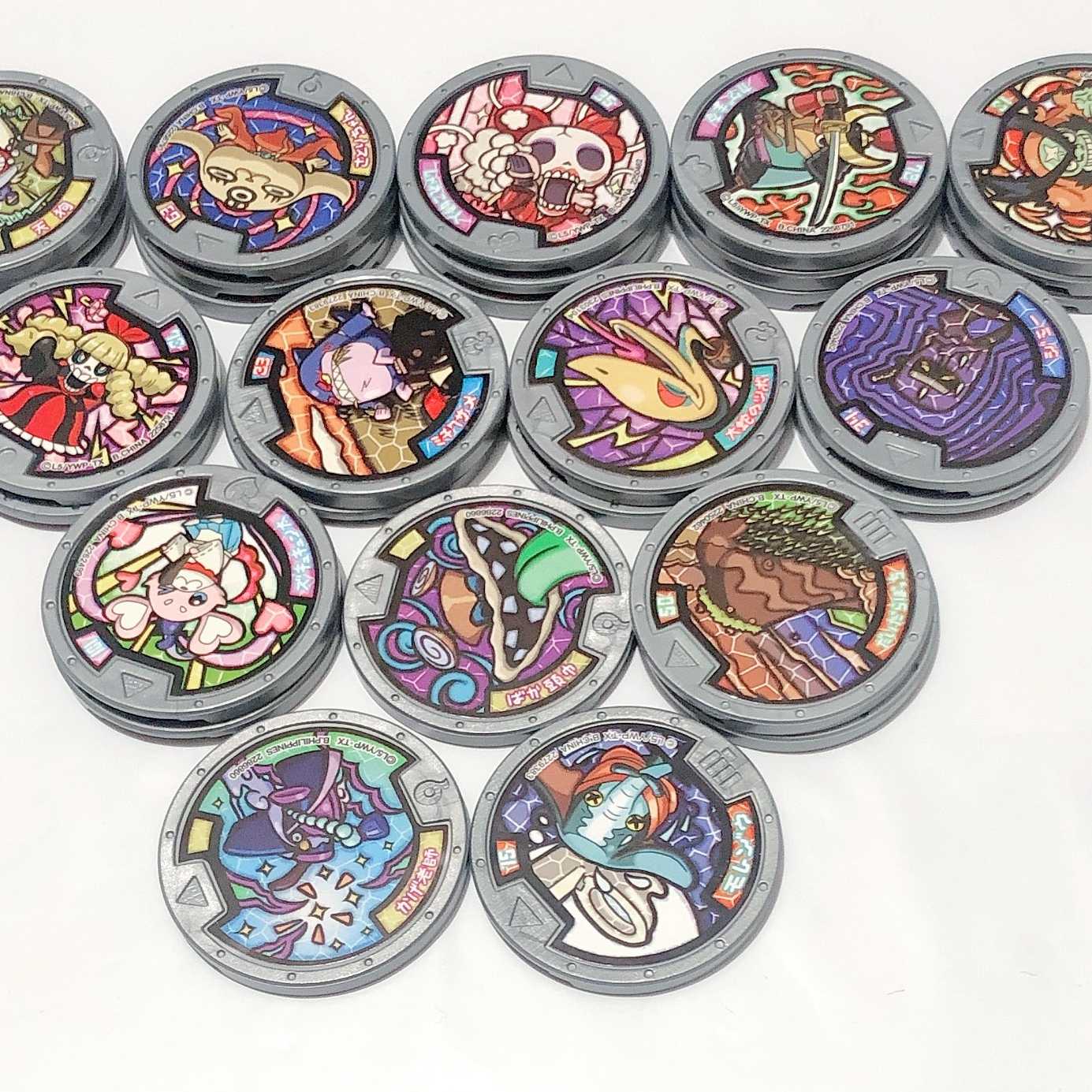 Qr登録不明 妖怪ウォッチ 妖怪メダル まとめ 131枚セットの通販 Vajosi4755 Magi トレカ専用フリマアプリ