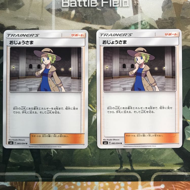 おじょうさま 2枚セット