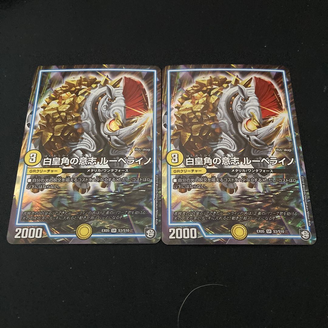 白皇角の意志 ルーベライノ