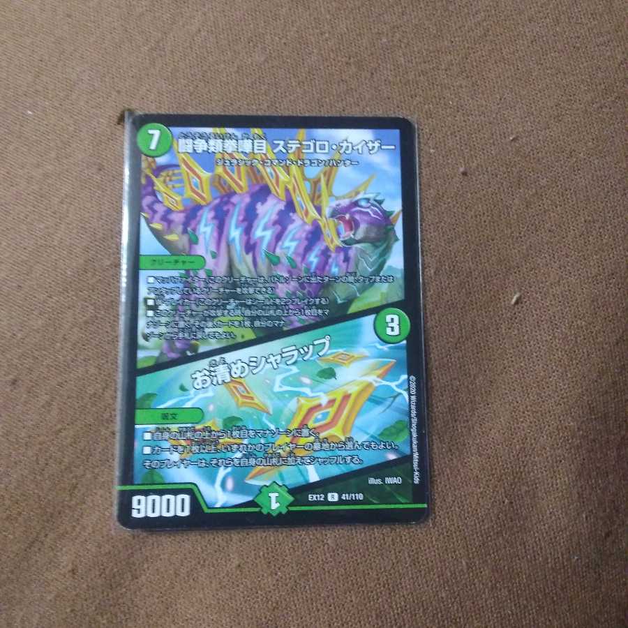 闘争類拳嘩目 ステゴロ・カイザー|お清めシャラップ R