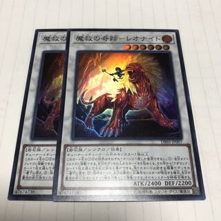 魔救の奇跡-レオナイト スーパーレア