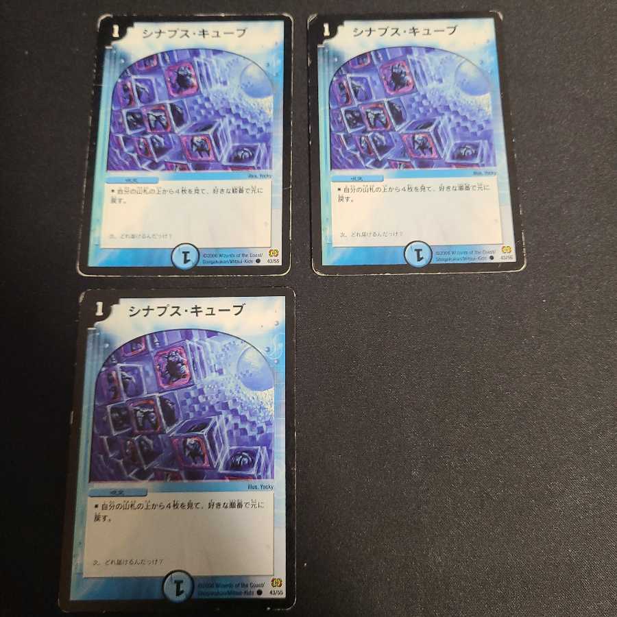 シナプス・キューブ×3 ガードビジョン