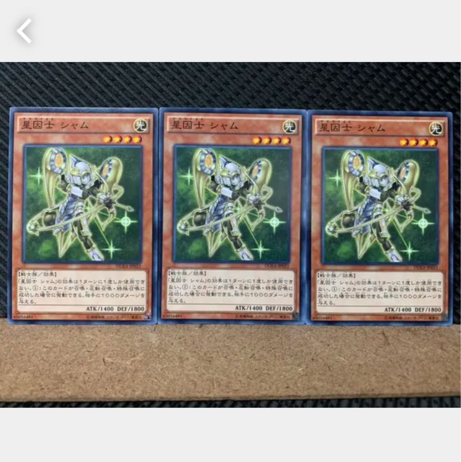 【ぽぽたん】遊戯王 4422 星因士 シャム 3枚 ノーマル