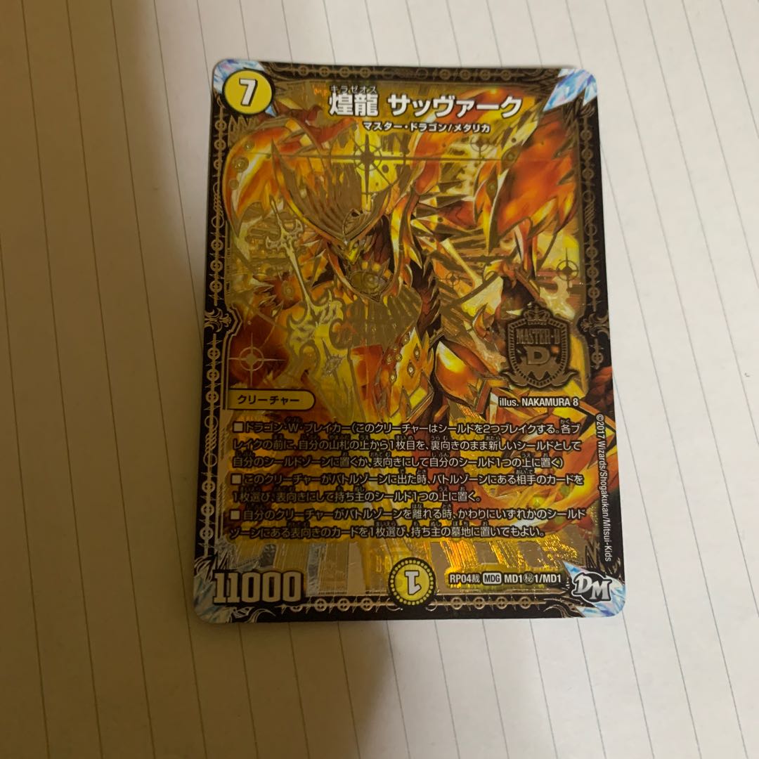 煌龍 サッヴァーク MDG 金シク