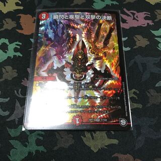 瞬閃と疾駆と双撃の決断