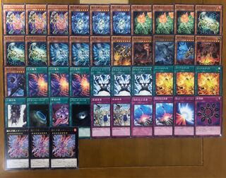 化合獣　デッキ　スリーブ付