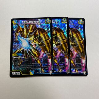 「雷光の聖騎士」　3枚