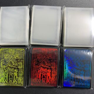 遊戯王　三幻神　スリーブ  ラー　オシリス　オベリスク　ラージクリア　未開封