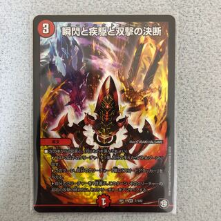 瞬閃と疾駆と双撃の決断