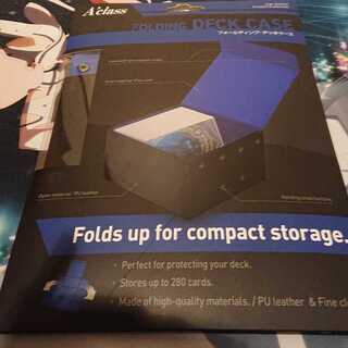 アクラス フォールディングデッキケース ブルー 「追跡有り」