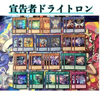 本格構築【宣告者ドライトロン】 デッキ&EX15&スリーブ