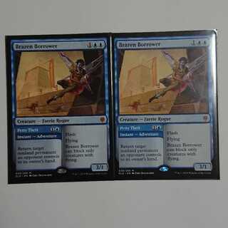 厚かましい借り手 英語版 2枚