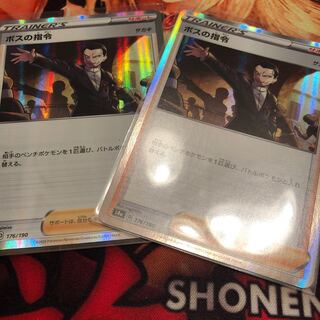 ボスの指令 2枚セット