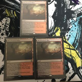 血染めのぬかるみ レア　3枚