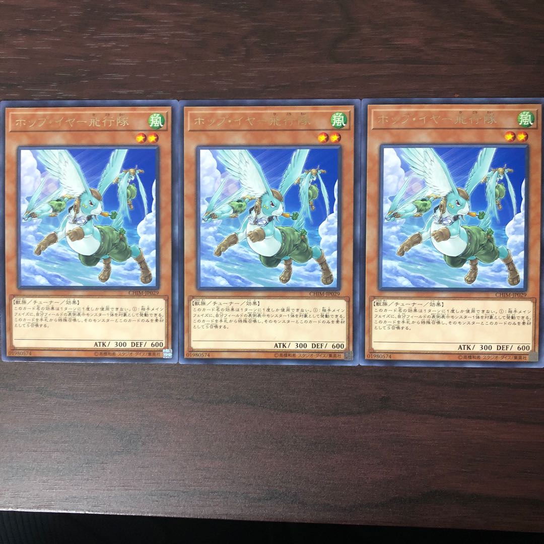 ホップ・イヤー飛行隊　3枚