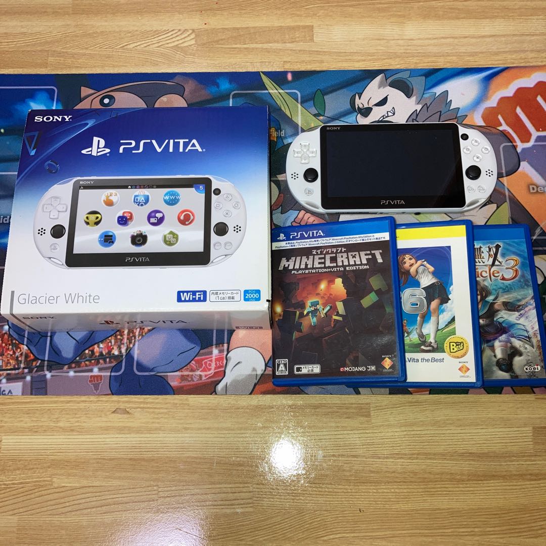 playstationVitaとゲームソフト