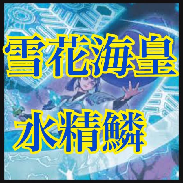 遊戯王 雪花水精鱗デッキ 本格構築 雪花の光 ディニクアビス