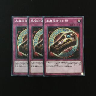 e209 黒魔族復活の棺 スーレア 3枚セット 遊戯王 トレトレ
