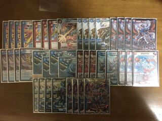 赤青ビビッドロー デッキ