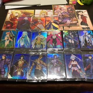 fate ウエハース　色紙