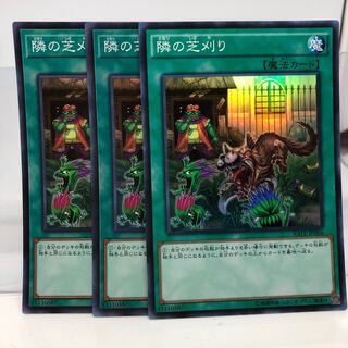 隣の芝刈り スーパーレア 3枚