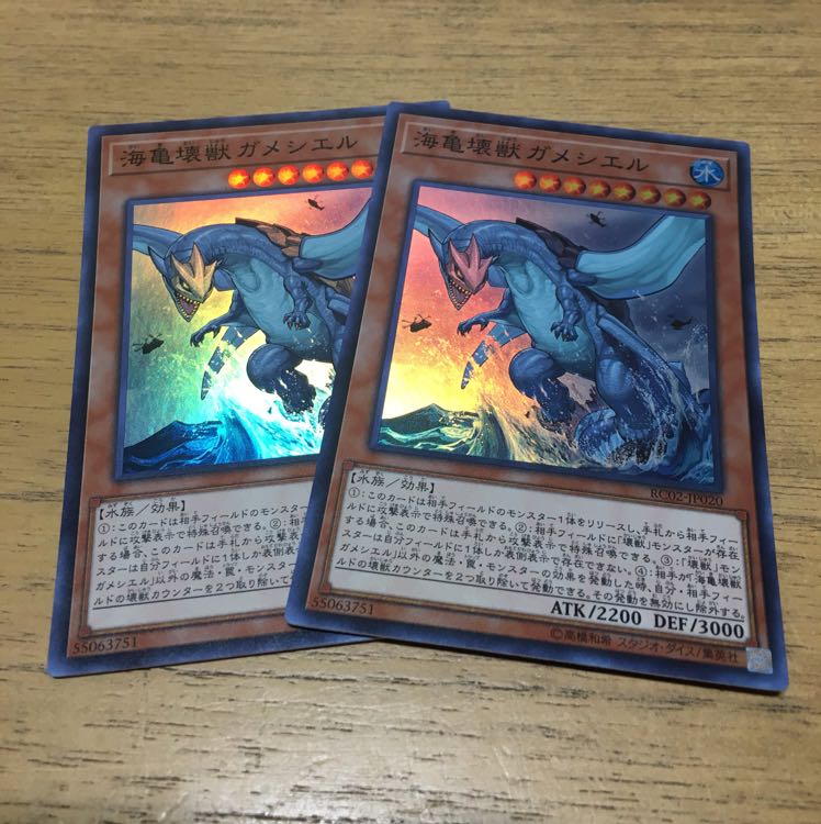 遊戯王 ガメシエル2枚