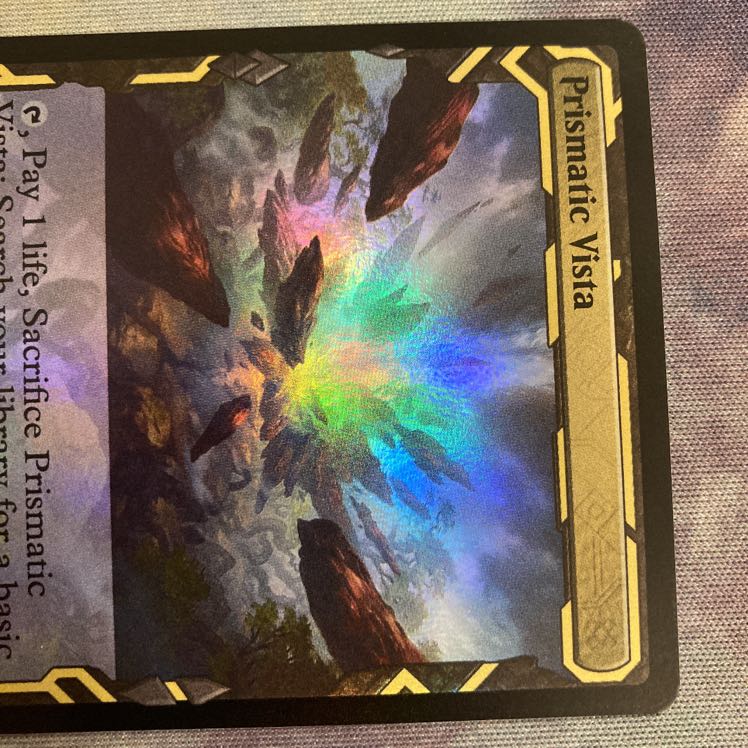 虹色の眺望　英FOIL1枚　ボックストッパー