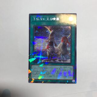 氷結界に至る晴嵐 パラレル シークレットレア