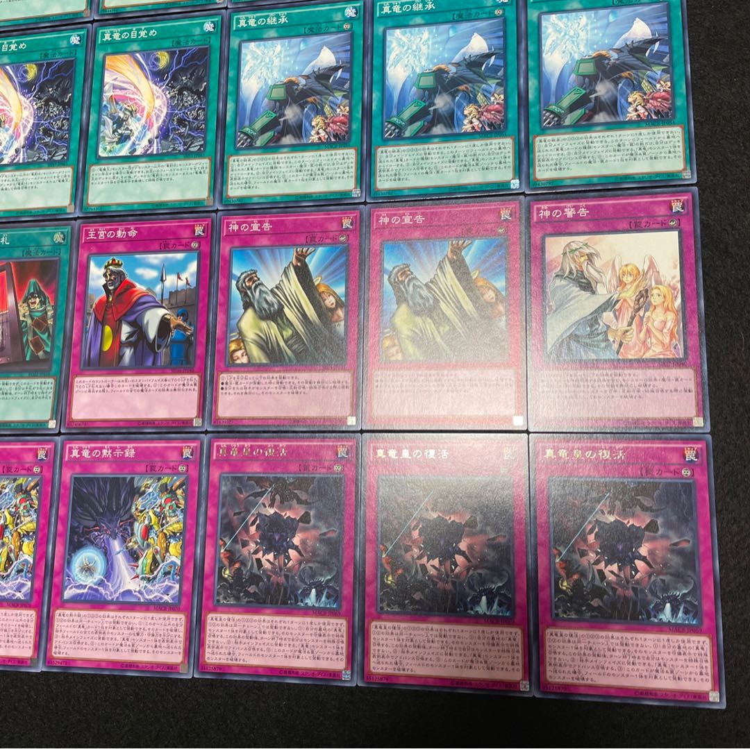 遊戯王 No.380 命削り真竜 デッキ 40枚 命削りの宝札 王宮の勅命