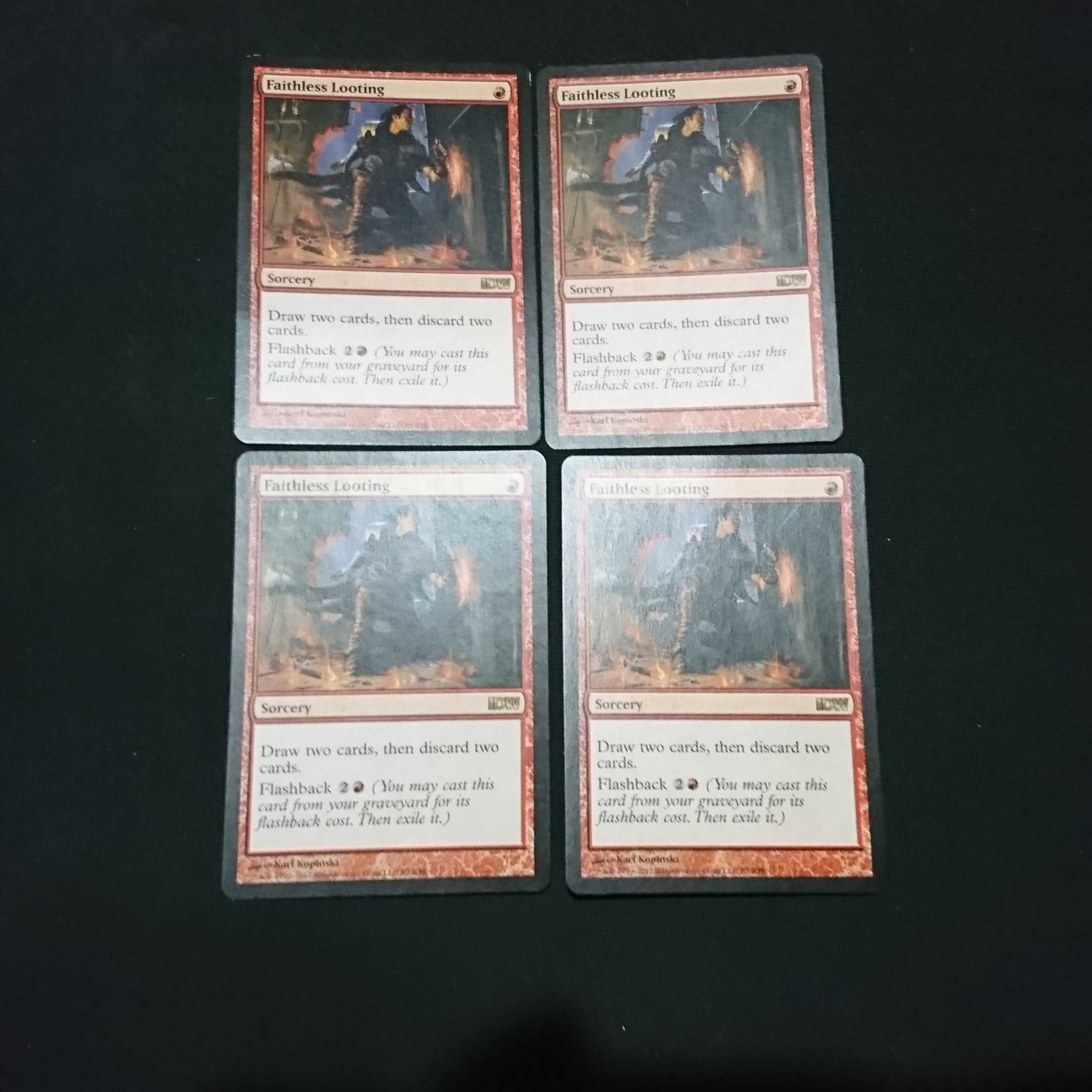 Faithless Looting IDW promo edition set of 4